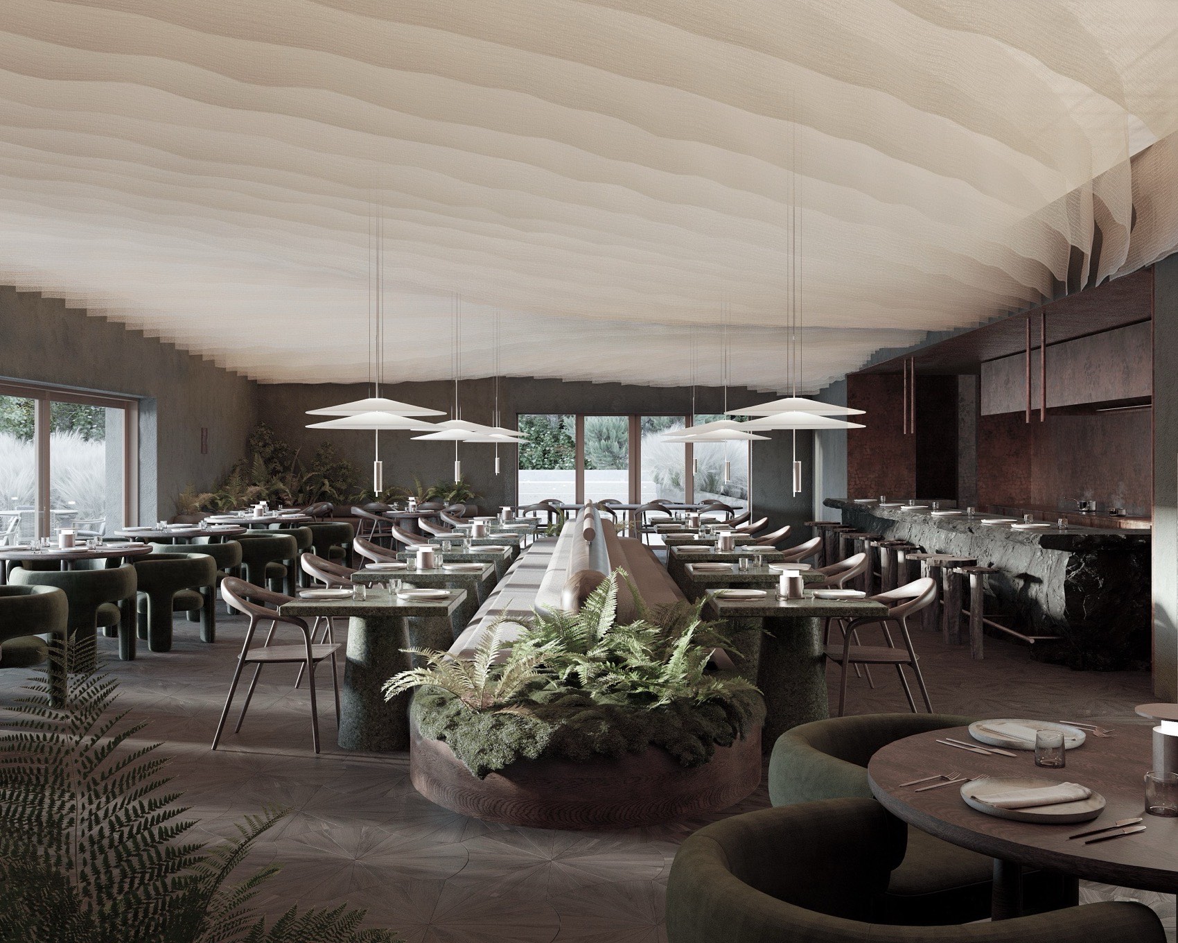 Long Lane, Restaurant